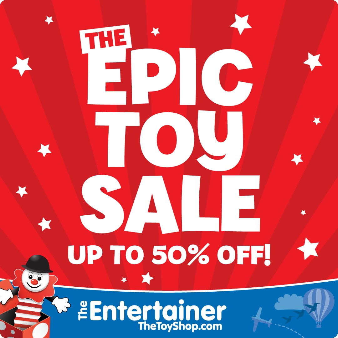toy sale entertainer