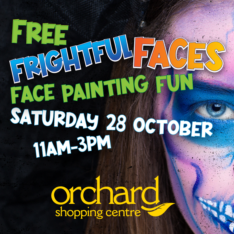 Frightful Faces at Orchard Shopping Centre